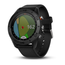 Approach® S60 (Noire avec bracelet en silicone noir)