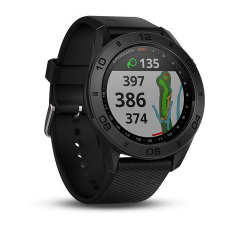 Approach® S60 (Noire avec bracelet en silicone noir)