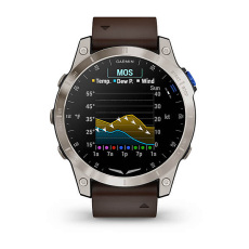 D2™ Mach 1 (Aviator Smartwatch with Oxford Brown Leather Band)