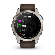 D2™ Mach 1 (Aviator Smartwatch with Oxford Brown Leather Band)