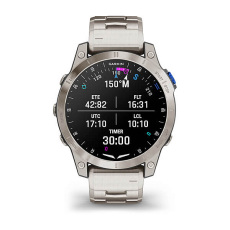 D2™ Mach 1 (Aviator Smartwatch with Vented Titanium Bracelet)