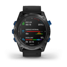 Descent™ Mk2i (Titane avec revêtement en carbone amorphe gray mat avec bracelet noir)
