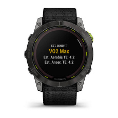 Enduro™ 2 (Titane avec traitement Carbon Gray DLC et bracelet UltraFit en nylon noir)