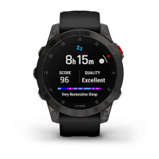 epix™ (Gen 2) (Sapphire, titane, Black DLC avec bracelet noir)