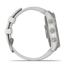 epix™ (Gen 2) (Sapphire, titane, Silver avec bracelet blanc)