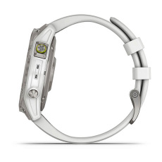 epix™ (Gen 2) (Sapphire, titane, Silver avec bracelet blanc)