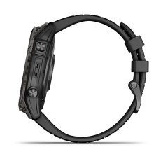 epix™ Pro (Gen 2) Sapphire Edition | 51 mm (Titane avec revêtement en Carbon Gray DLC et bracelet noir)