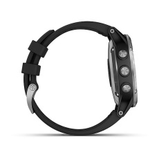 fēnix® 5 Plus (Silver avec bracelet noir)