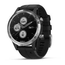 fēnix® 5 Plus (Silver avec bracelet noir)