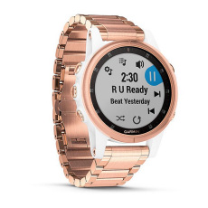 fēnix® 5S Plus (Sapphire, Rosegold avec bracelet en métal goldtone)