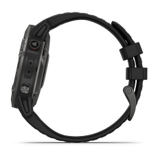 fēnix® 6 Pro and Sapphire (Sapphire, carbon gray DLC avec bracelet noir)