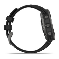 fēnix® 6 Pro and Sapphire (Sapphire, carbon gray DLC avec bracelet noir)