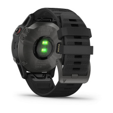 fēnix® 6 Pro and Sapphire (Sapphire, carbon gray DLC avec bracelet noir)