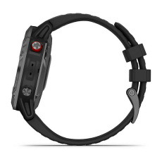 fēnix®  6 - Pro Solar Edition (Gray avec bracelet noir)