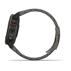 fēnix®  6 - Pro Solar Edition (Titane, Carbon Gray DLC avec bracelet Titane DLC)