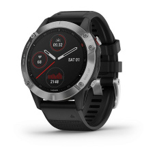 fēnix® 6 (silver avec bracelet noir)