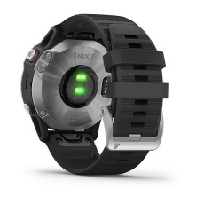 fēnix® 6 (silver avec bracelet noir)