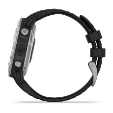 fēnix® 6 (silver avec bracelet noir)