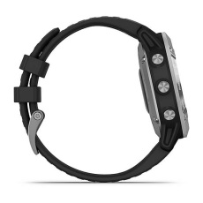 fēnix ® 6 Solar (Silver avec bracelet noir)