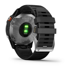 fēnix ® 6 Solar (Silver avec bracelet noir)