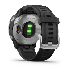 fēnix® 6S (fēnix® 6S, silver avec bracelet noir)