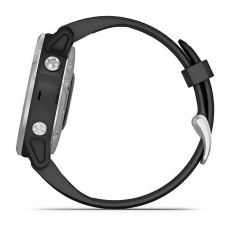 fēnix® 6S (fēnix® 6S, silver avec bracelet noir)