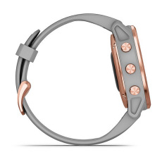 fēnix® 6S Pro and Sapphire (Rose Gold avec bracelet gris)