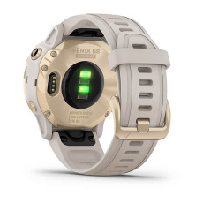 fēnix® 6S Pro Solar (Light Gold avec bracelet beige)