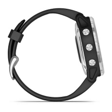 fēnix ® 6S Solar (Silver avec bracelet noir)