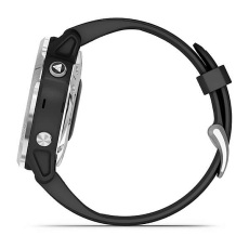 fēnix ® 6S Solar (Silver avec bracelet noir)