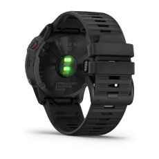 fēnix® 6X - Pro and Sapphire editions (Noire avec bracelet noir)