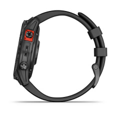 fēnix® 7 – Solar Edition (Gray avec bracelet noir)