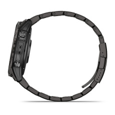 fēnix® 7X Pro Sapphire Solar Edition (Titane avec revêtement en Carbon Gray DLC et bracelet en titane)