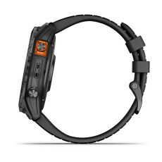 fēnix® 7X Pro Solar Edition (Gray avec bracelet noir)