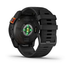 fēnix® 7X Pro Solar Edition (Gray avec bracelet noir)