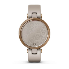 Lily™ (Lily™, Edition Sport, Rose Gold avec bracelet en silicone beige)