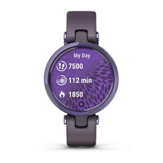 Lily™ (Lily™, Edition Sport, Violet foncé avec bracelet en silicone violet)