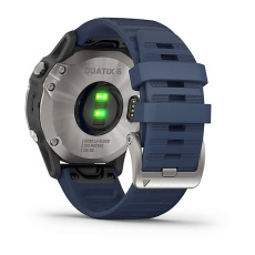 quatix® 6 (Gris avec bracelet bleu capitaine)