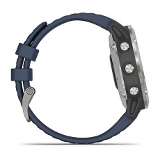 quatix® 6 (Gris avec bracelet bleu capitaine)