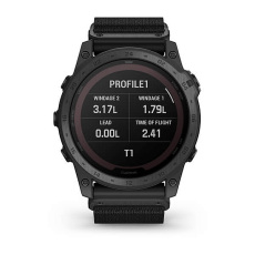 tactix® 7 Pro Ballistics Edition (Montre GPS tactique à énergie solaire avec Applied Ballistics et bracelet en nylon)