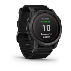 tactix® 7 Pro Ballistics Edition (Montre GPS tactique à énergie solaire avec Applied Ballistics et bracelet en nylon)