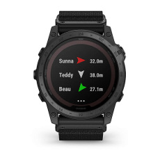 tactix® 7 Pro Ballistics Edition (Montre GPS tactique à énergie solaire avec Applied Ballistics et bracelet en nylon)