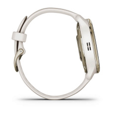 Venu® 2 Plus (Cream Gold Avec Bracelet En Silicone Ivoire)