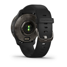 Venu® 2 Plus (Gray Avec Bracelet Silicone Noir)