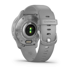 Venu® 2 Plus (Silver Avec Bracelet Silicone Gris Clair)