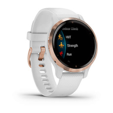 Venu® 2S (Rose Gold avec bracelet silicone blanc)