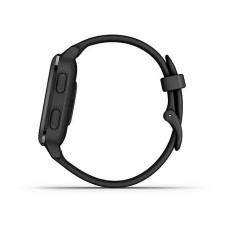 Venu Sq Music Edition (Black/Slate avec bracelet silicone Black)