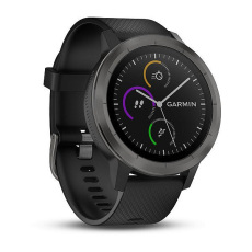 vívoactive® 3 (Gray avec bracelet silicone noir)