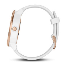 vívoactive® 3 (Rose Gold avec bracelet silicone blanc)