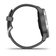 vívoactive® 4 (vívoactive® 4, Silver avec bracelet gris foncé)